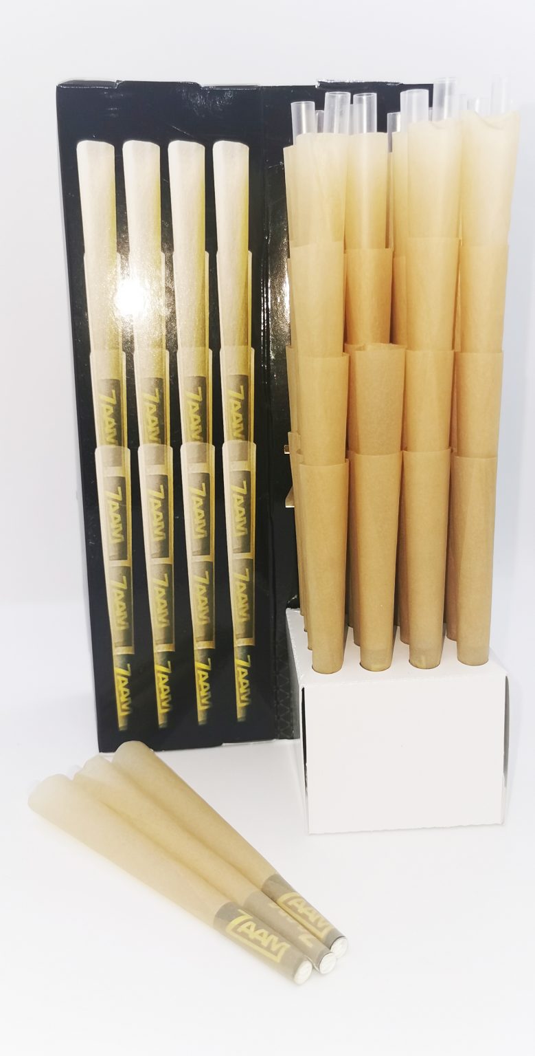 Premium Pre Rolled King Size Cones 64 cones per pack 110mm cone