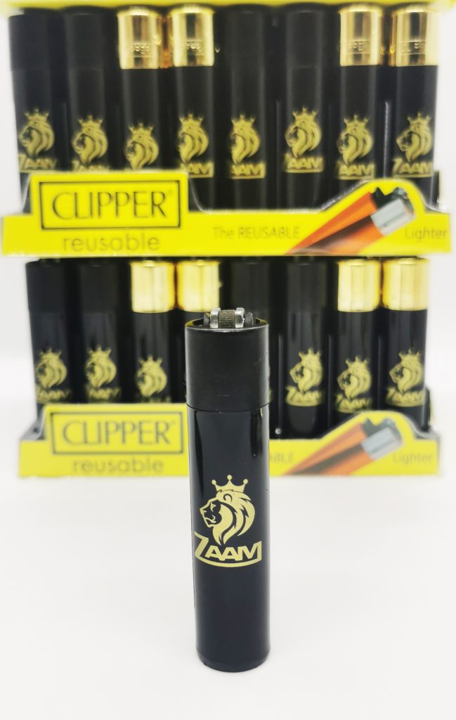 Zaam Black Official Clipper Lighter Smokers Choice UK