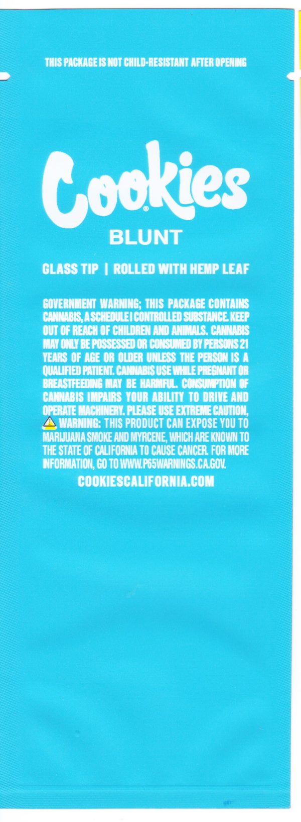 Cereal Milk Blunt 2g Blunt Mylar Bag Smokers Choice UK