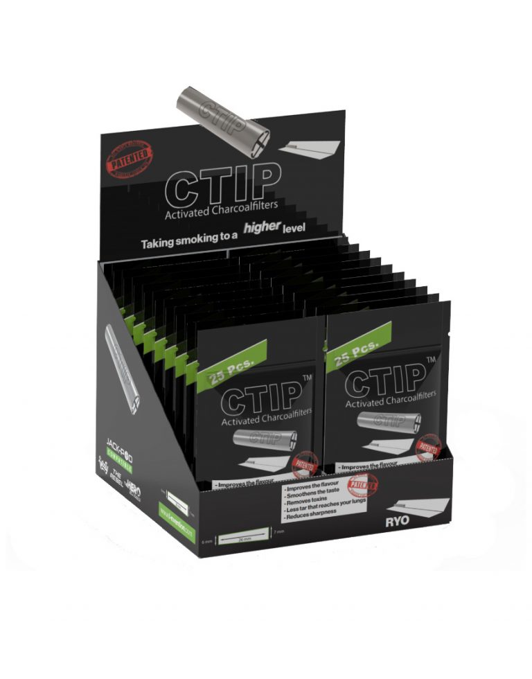 CTIP ACTIVATED CHARCOAL FILTER Smokers Choice UK