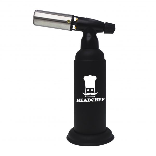 Headchef Dual Flame Blow Torch Raven Black LIJE017 scaled