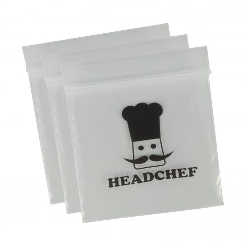 Headchef Grip Seal Bag 4cm X 4cm Grouped BAGS005 scaled