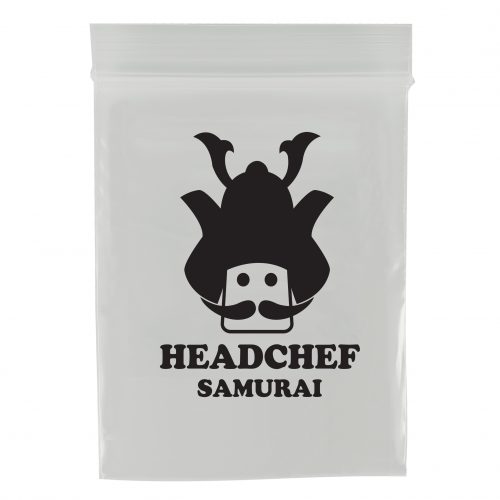 Headchef Samurai Grip Seal Bag 8cm X 7cm BAGS014 scaled