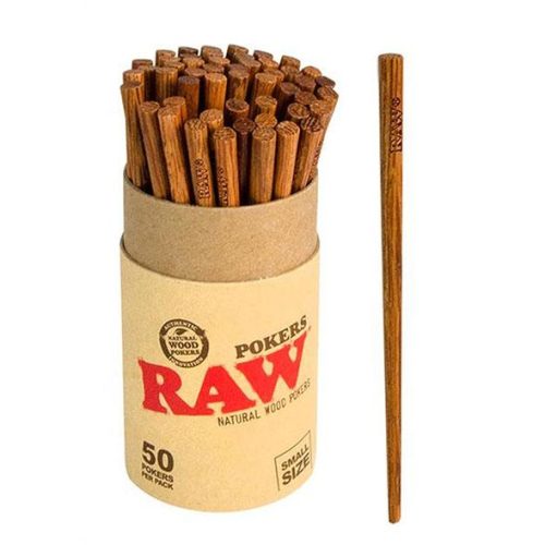 raw wood pokers holz 113mm small size smoking rolling