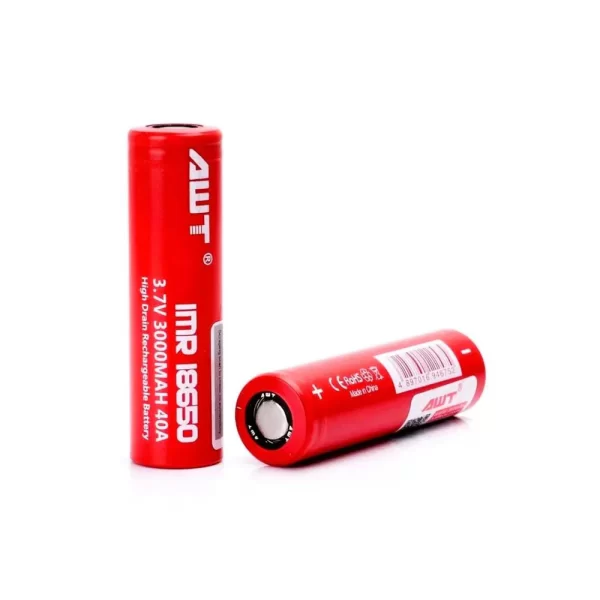 AWT 18650 40A BATTERIES – 3000mAh