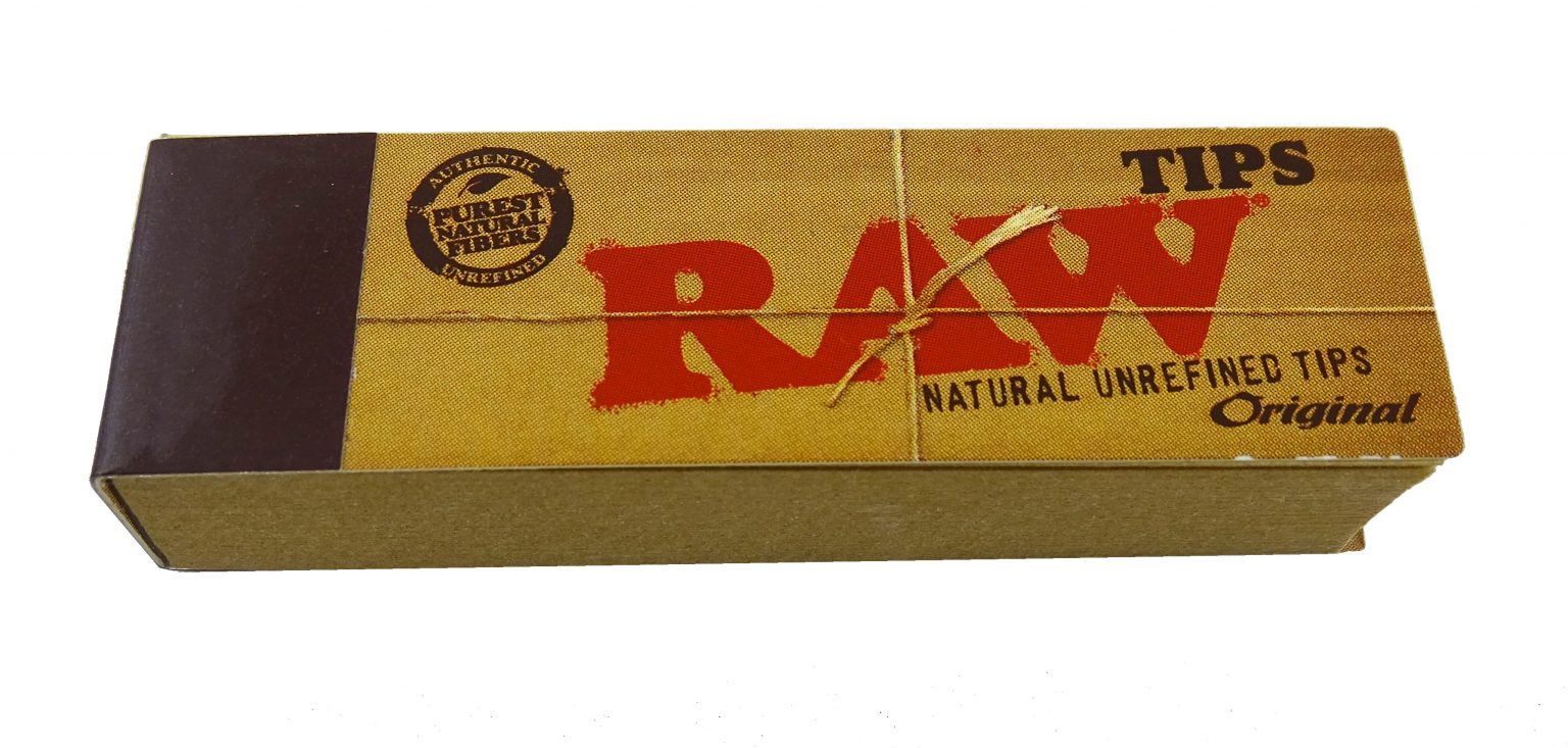 RAW Original Standard Rolling Tips x 50 Smokers Choice UK