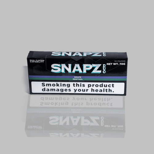 Snapz Duo Hemp Cigarettes MentholGrape Snapz Duo 500x