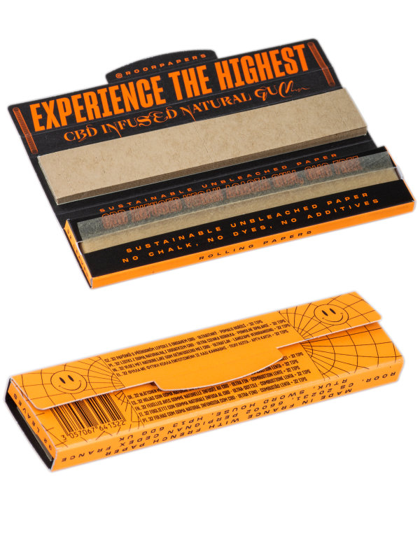 roor orange connoisseur unbleached cbd gum king skins 4