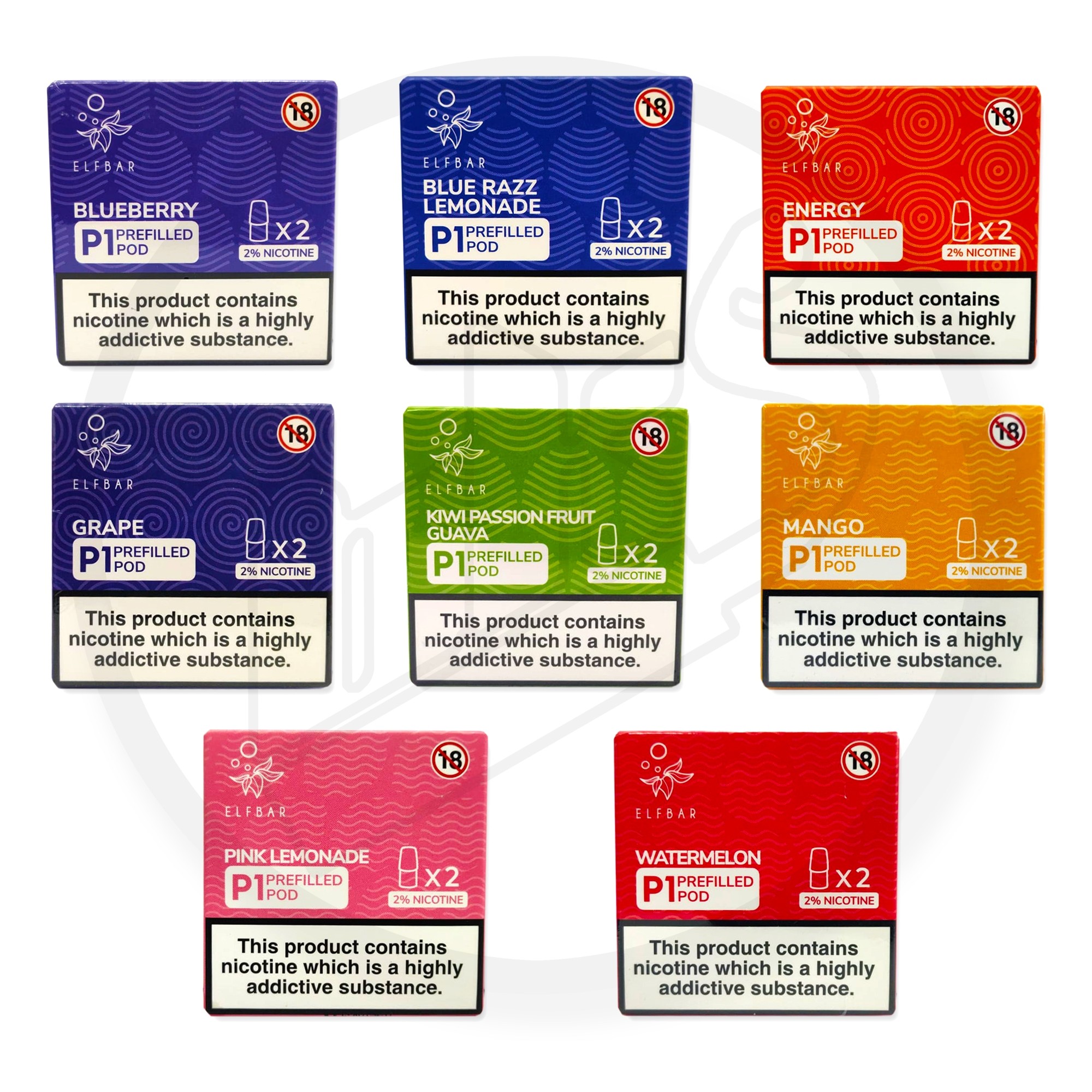 elfbarp1p flavours 1