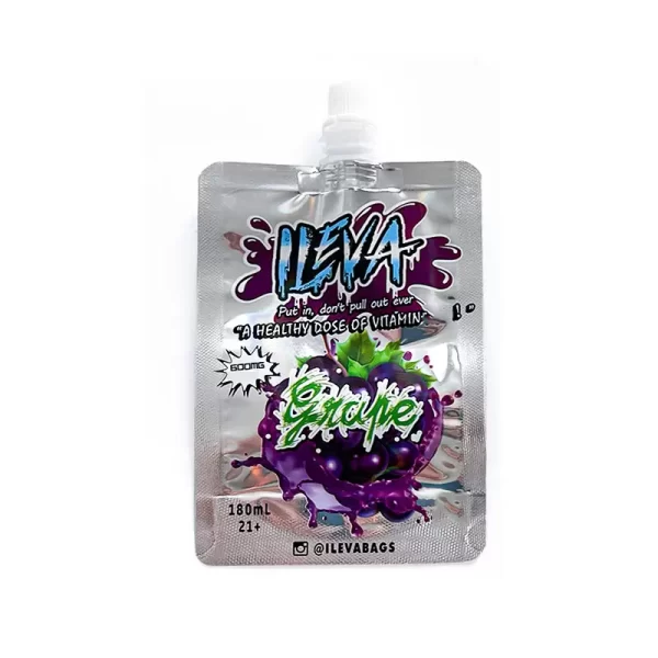 ILEVA 600mg 180ml Liquid spout top packing bag (Empty) - Image 6