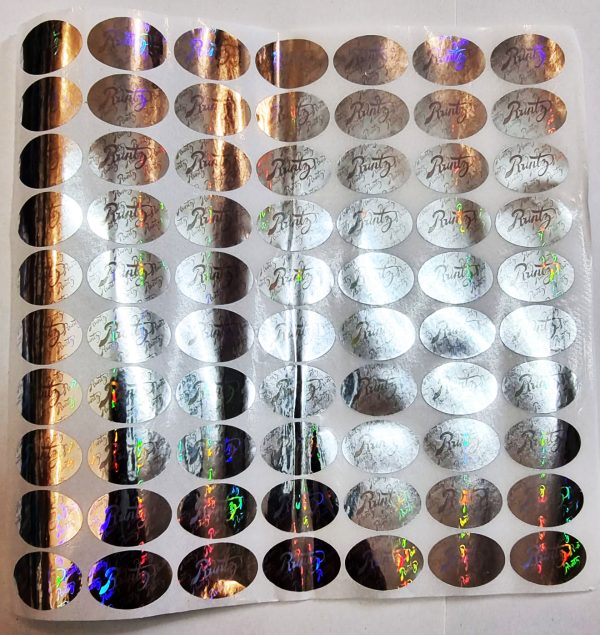 Runty Authenticity Hologram Stickers (20pcs) - Image 2