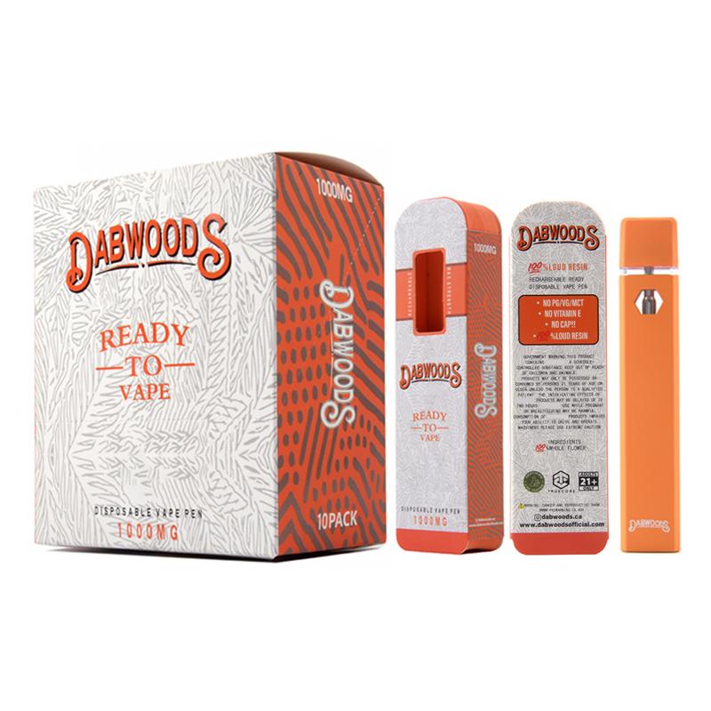 Dabwoods Disposable Vape Pen 1.0ml Pods (empty) Smokers Choice UK