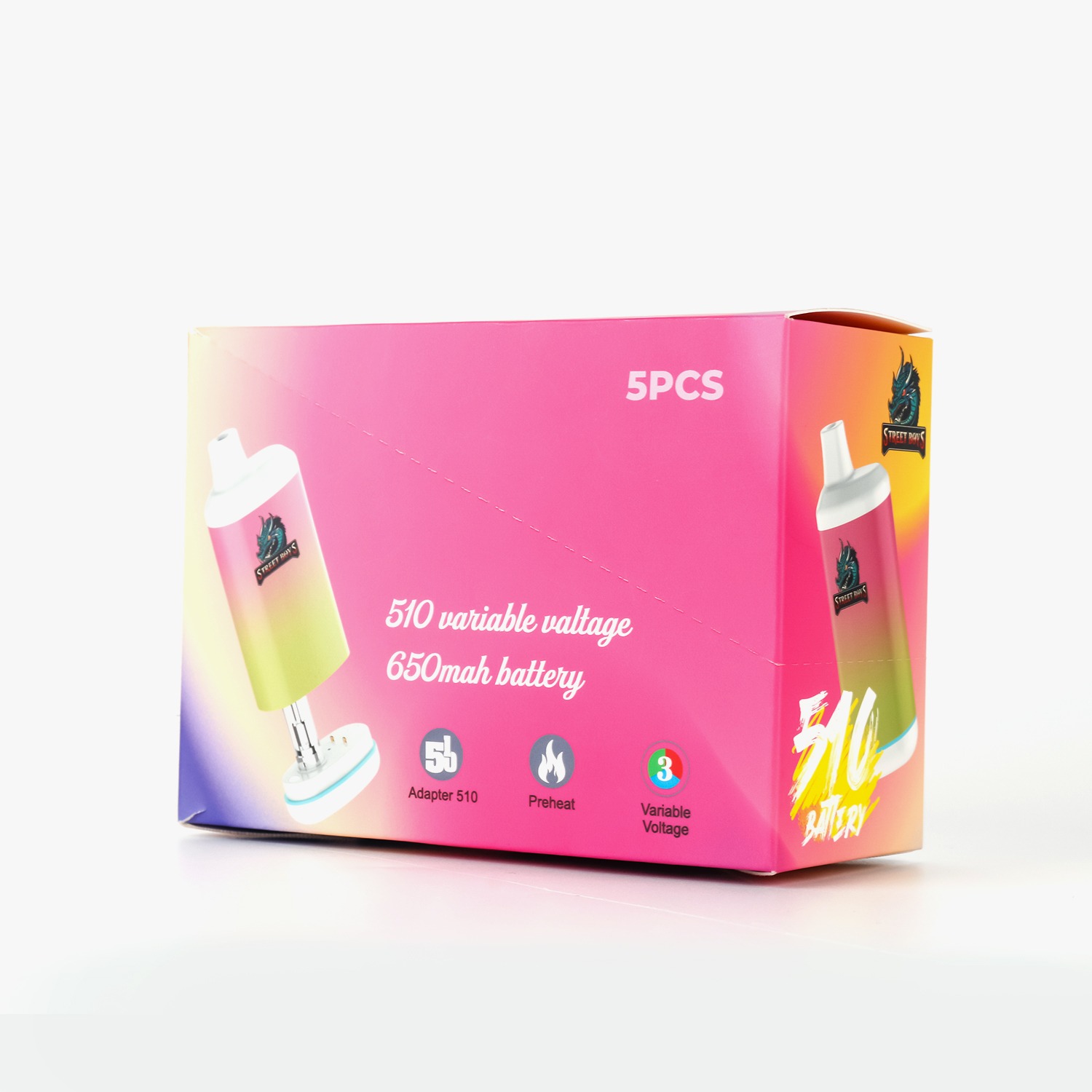 Street boys 510 thread Battery 650mah - Image 6