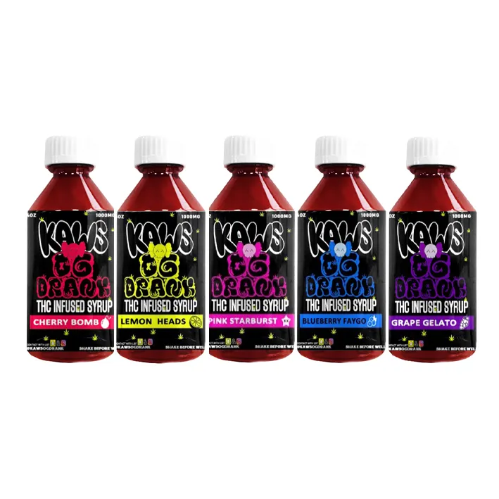 Kaws 100ml Syrup juice Bottles