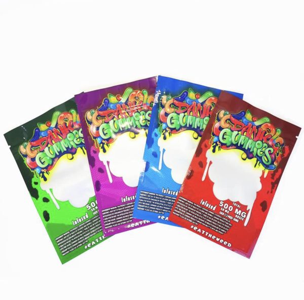 Dank Gummies Mylar Bags (empty)