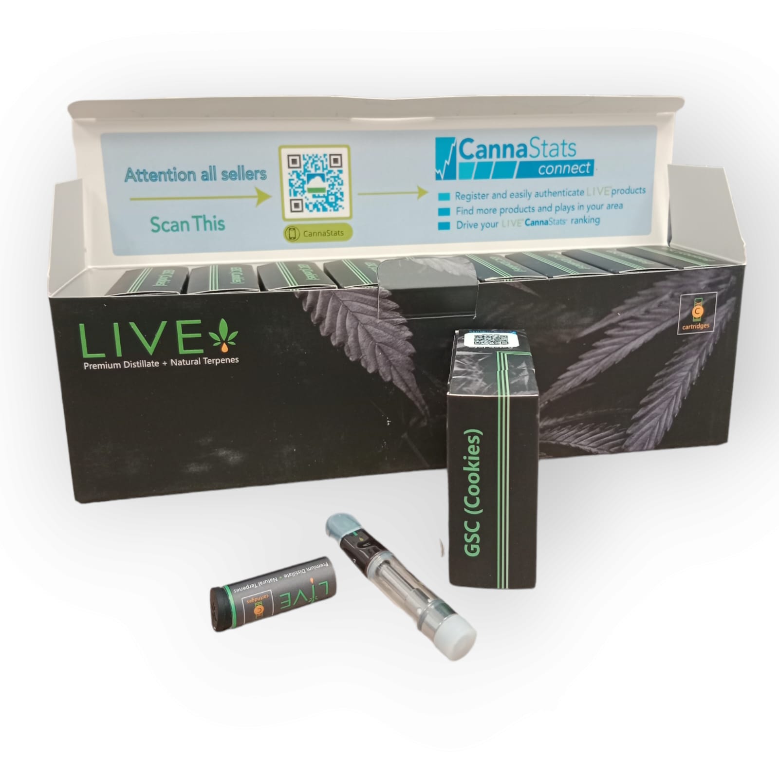 Empty Live Carts Cartridge Krt 0.8ML - Image 3