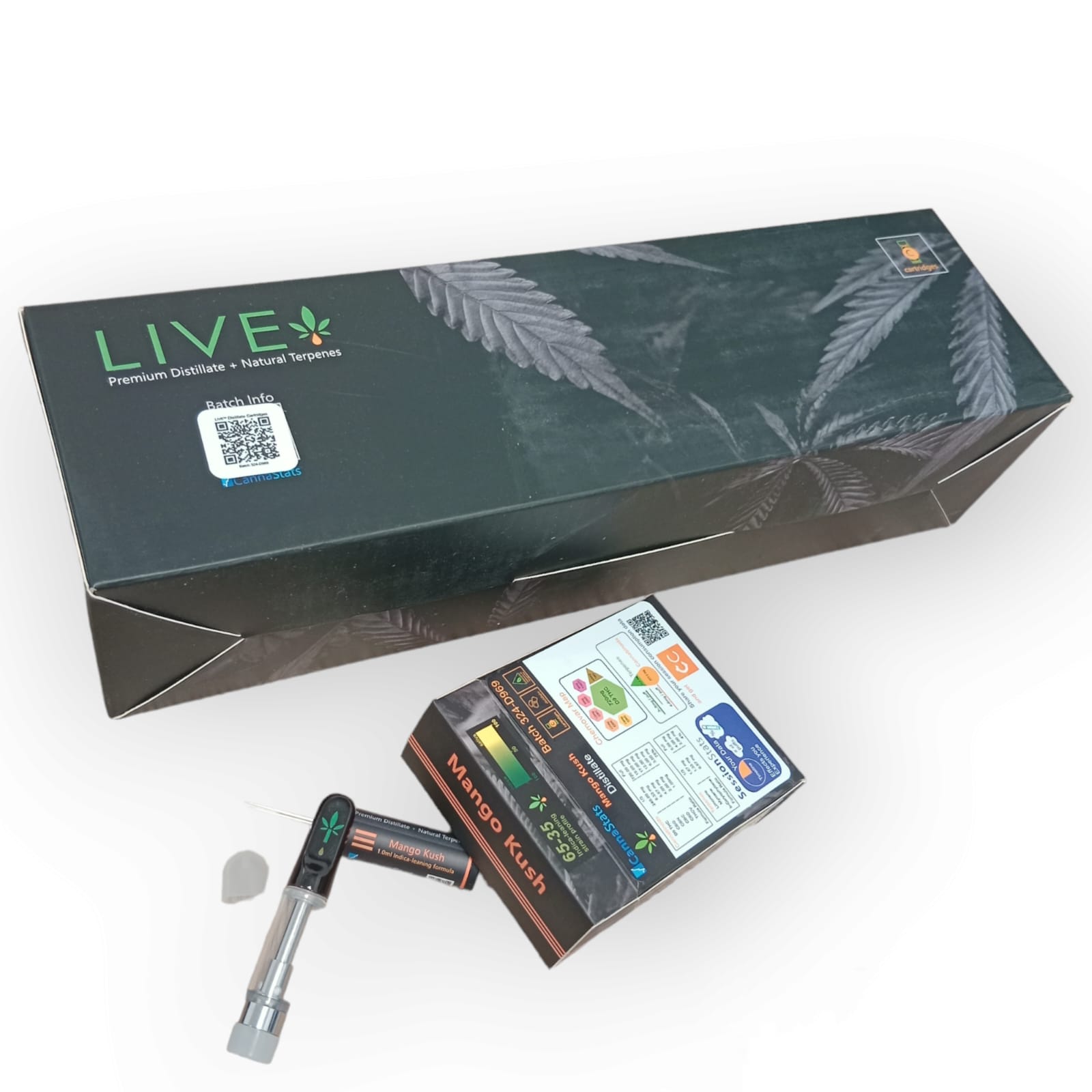 Empty Live Carts Cartridge Krt 0.8ML - Image 2