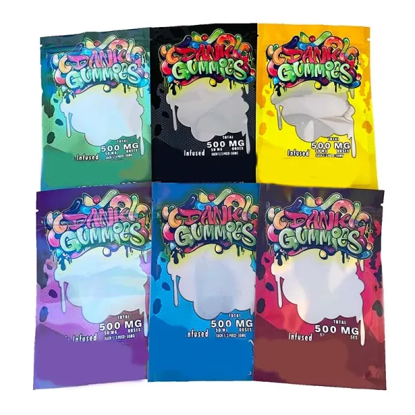 Dank Gummies Mylar Bags (empty) - Image 2