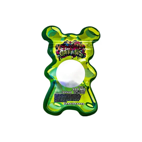 Bear Shaped Bags Edibles Dank Gummies 500mg - Image 6