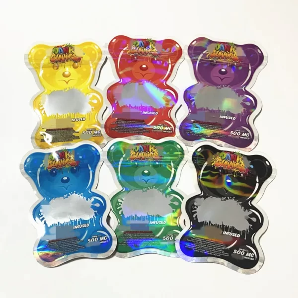 Bear Shaped Bags Edibles Dank Gummies 500mg - Image 4