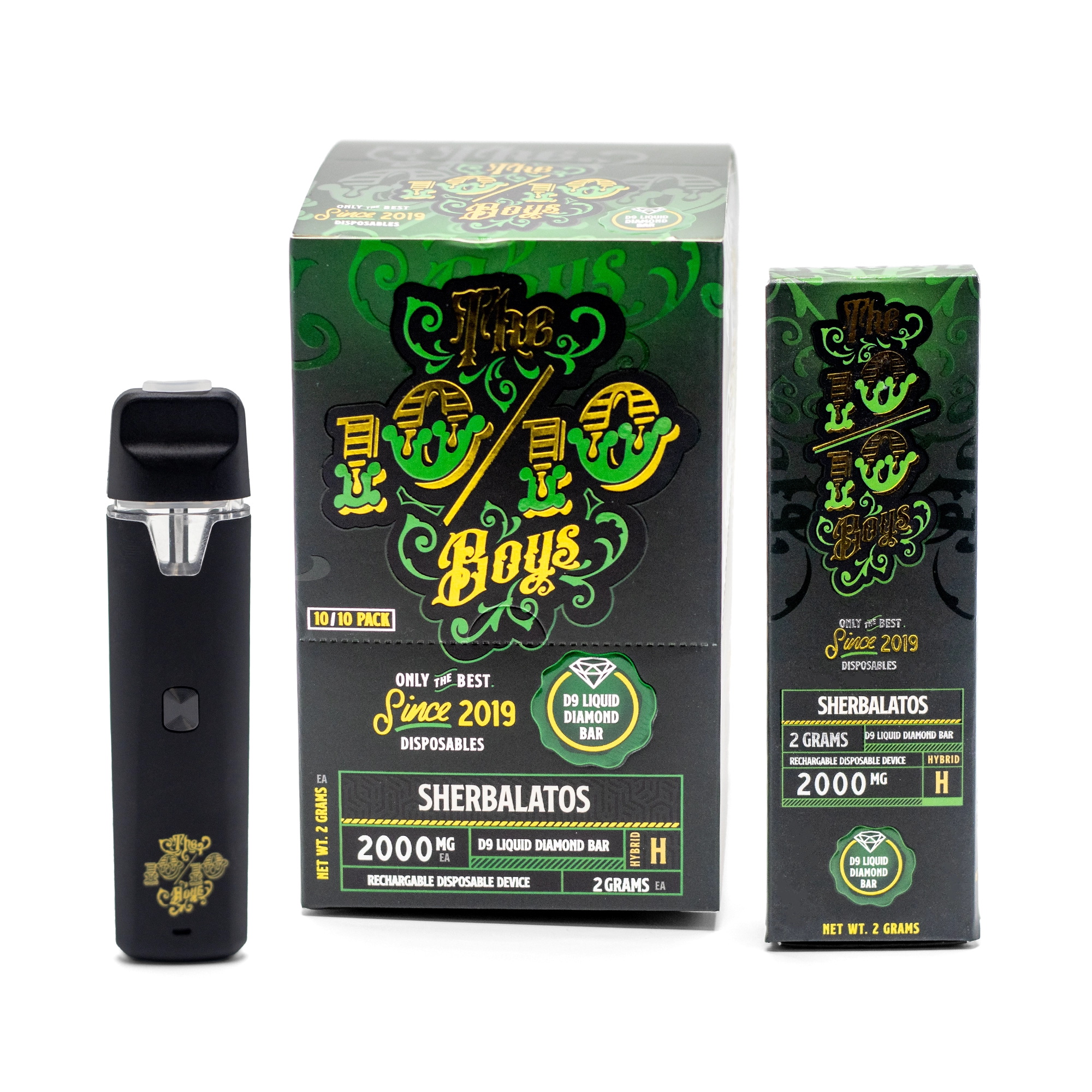 THE 10/10 BOYS 2ML (EMPTY VAPE) - Image 2