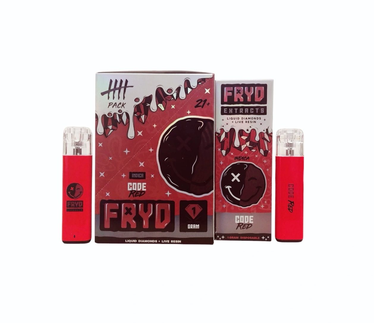 FRYD LED EMPTY VAPE 1ML - Image 2