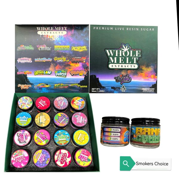 WHOLE MELT CONCENTRATE JARS (EMPTY)