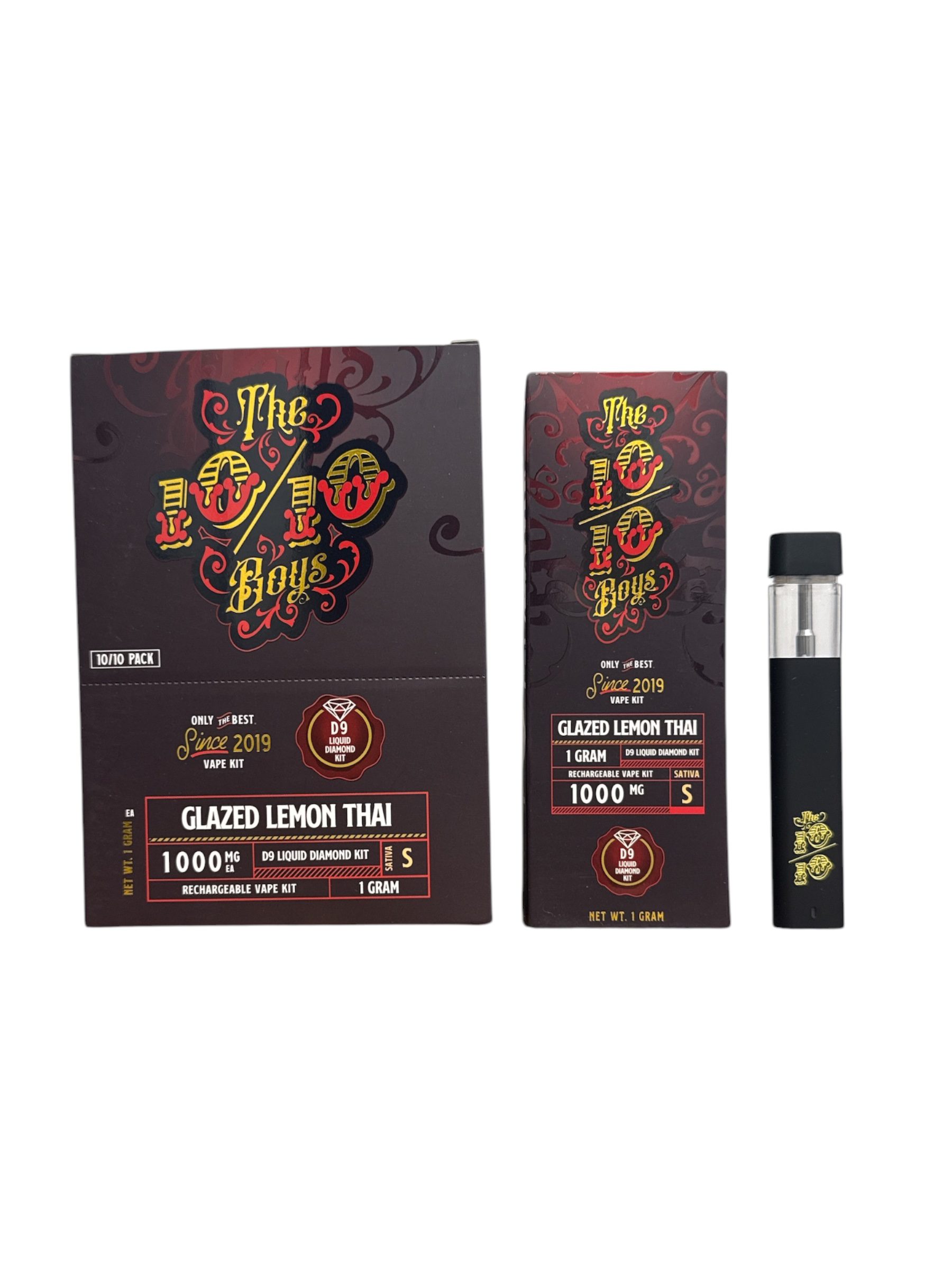 THE 10/10 BOYS 1ML (EMPTY VAPE) - Image 2