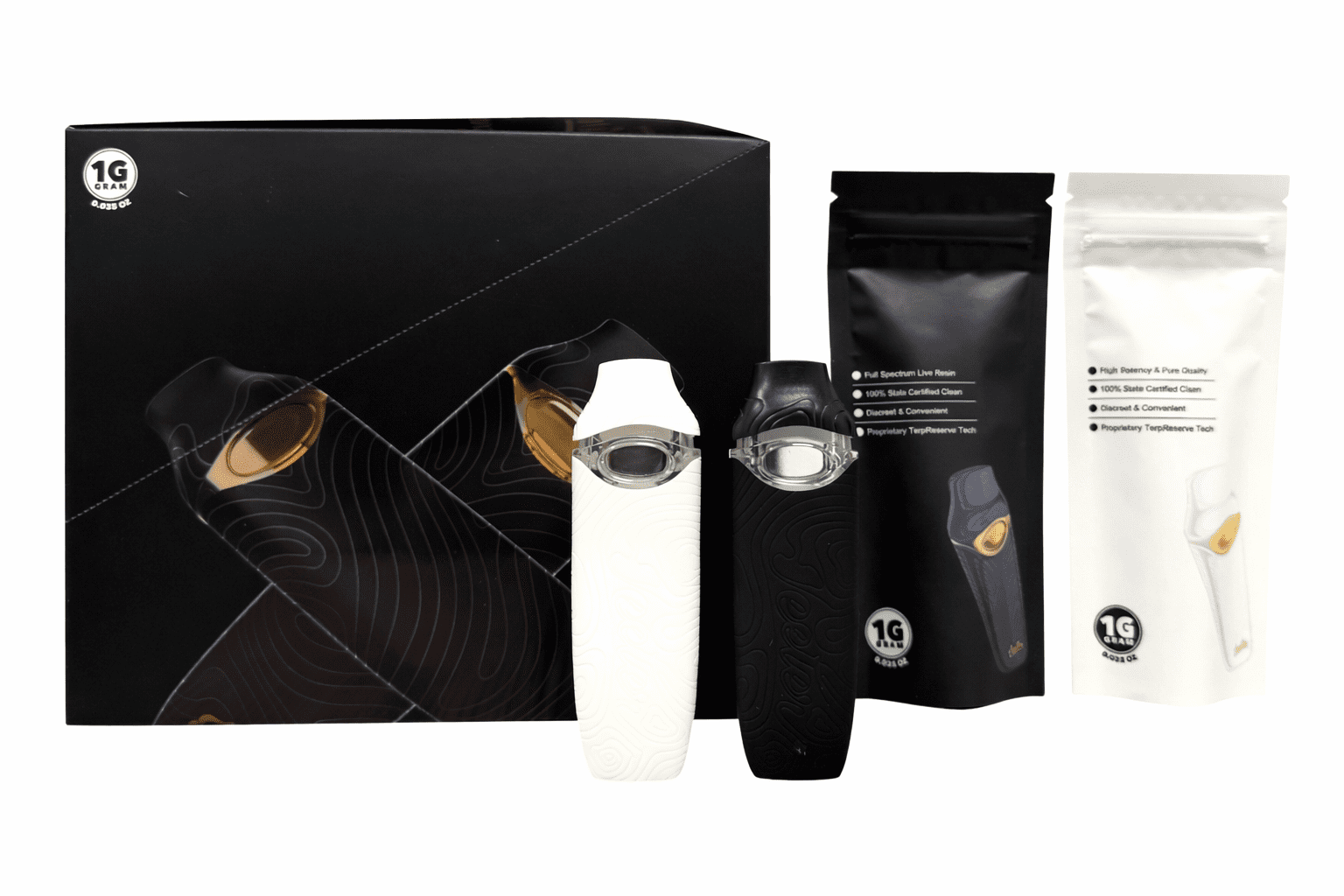 JETTER BLACK & WHITE 1ML (EMPTY) - Image 2