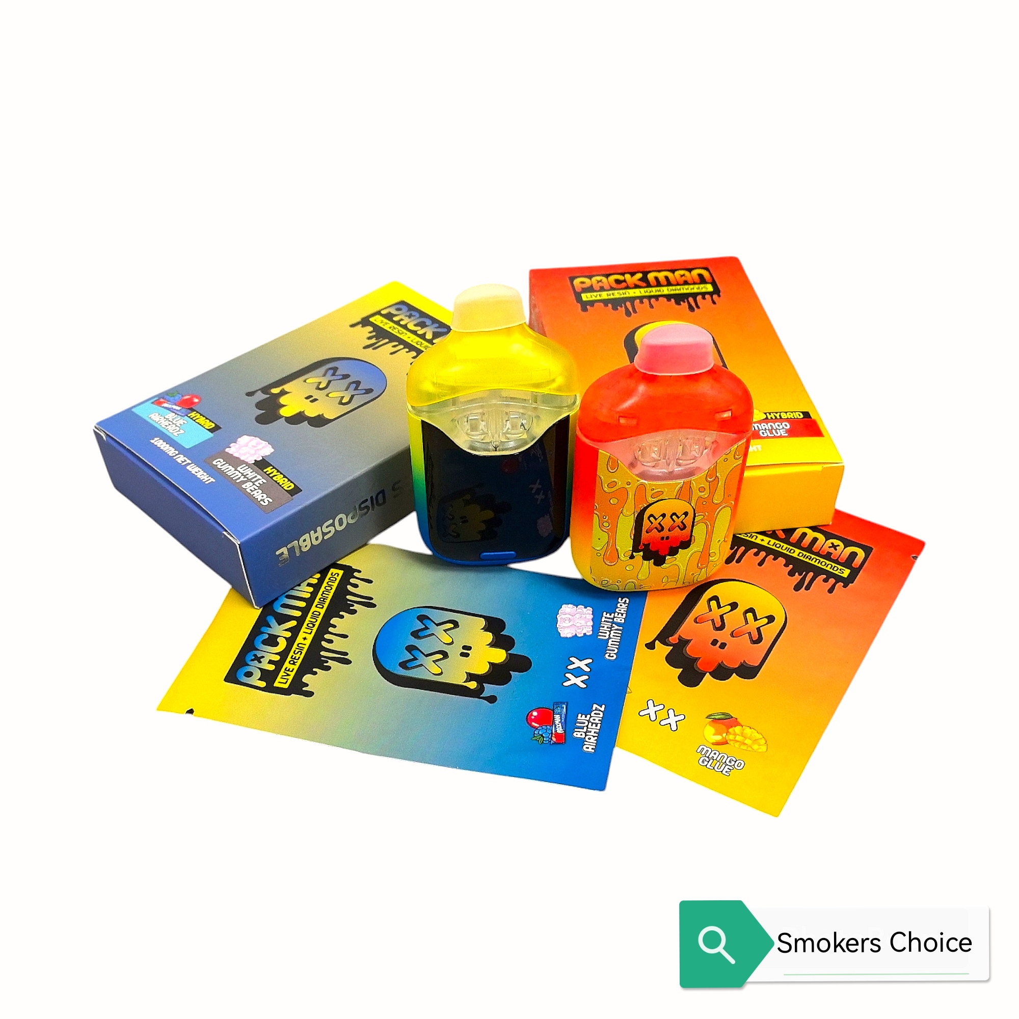 PACKMAN DUAL FLAVOURS 1ML (EMPTY) - Image 2