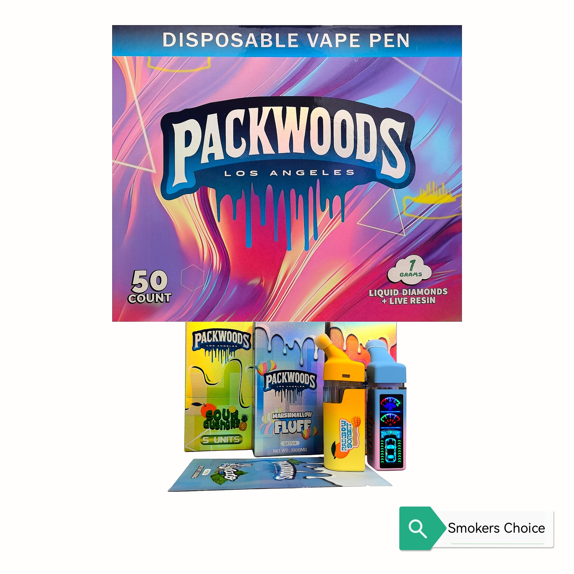 NEW PACKWOODS 1ML (EMPTY)