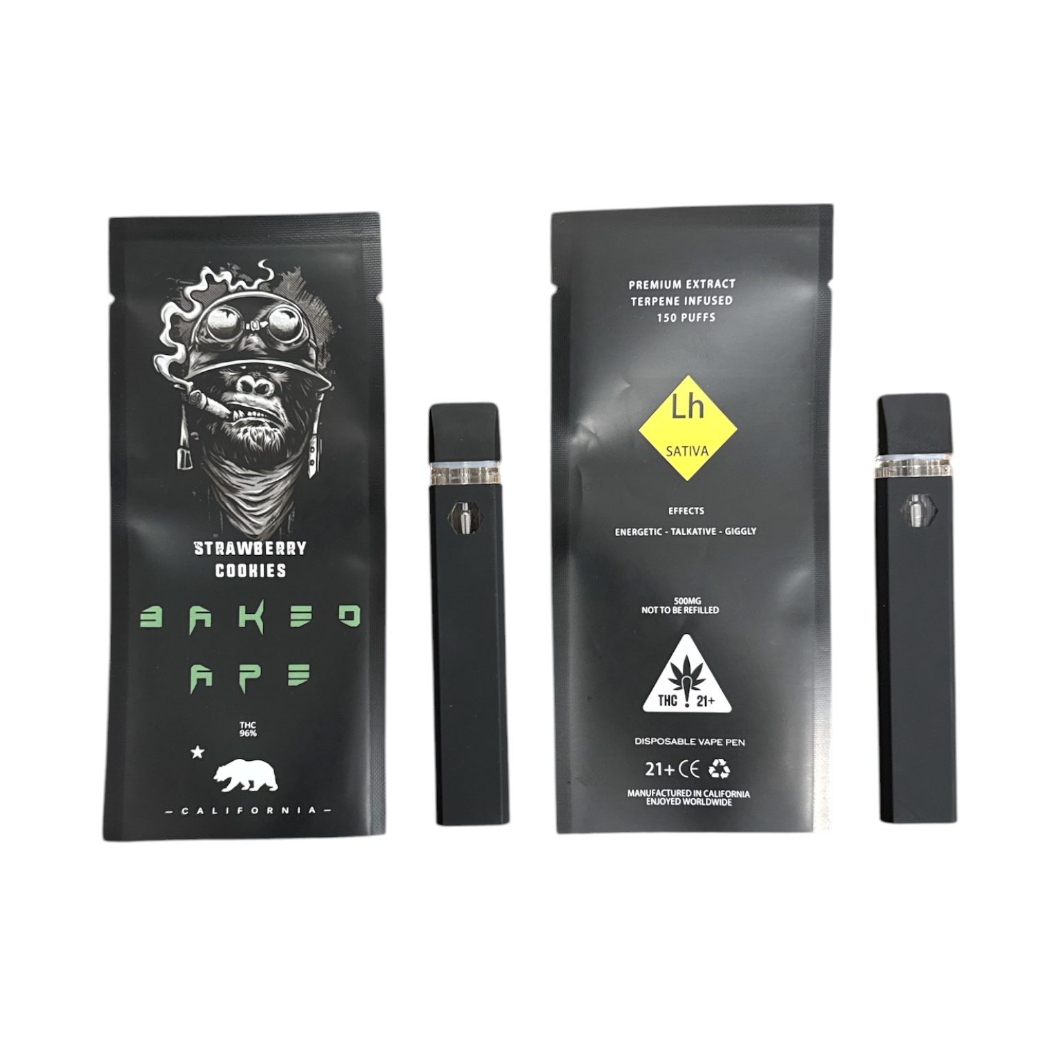 BAKED APE 0.5ML EMPTY (DABWOODS STYLE)