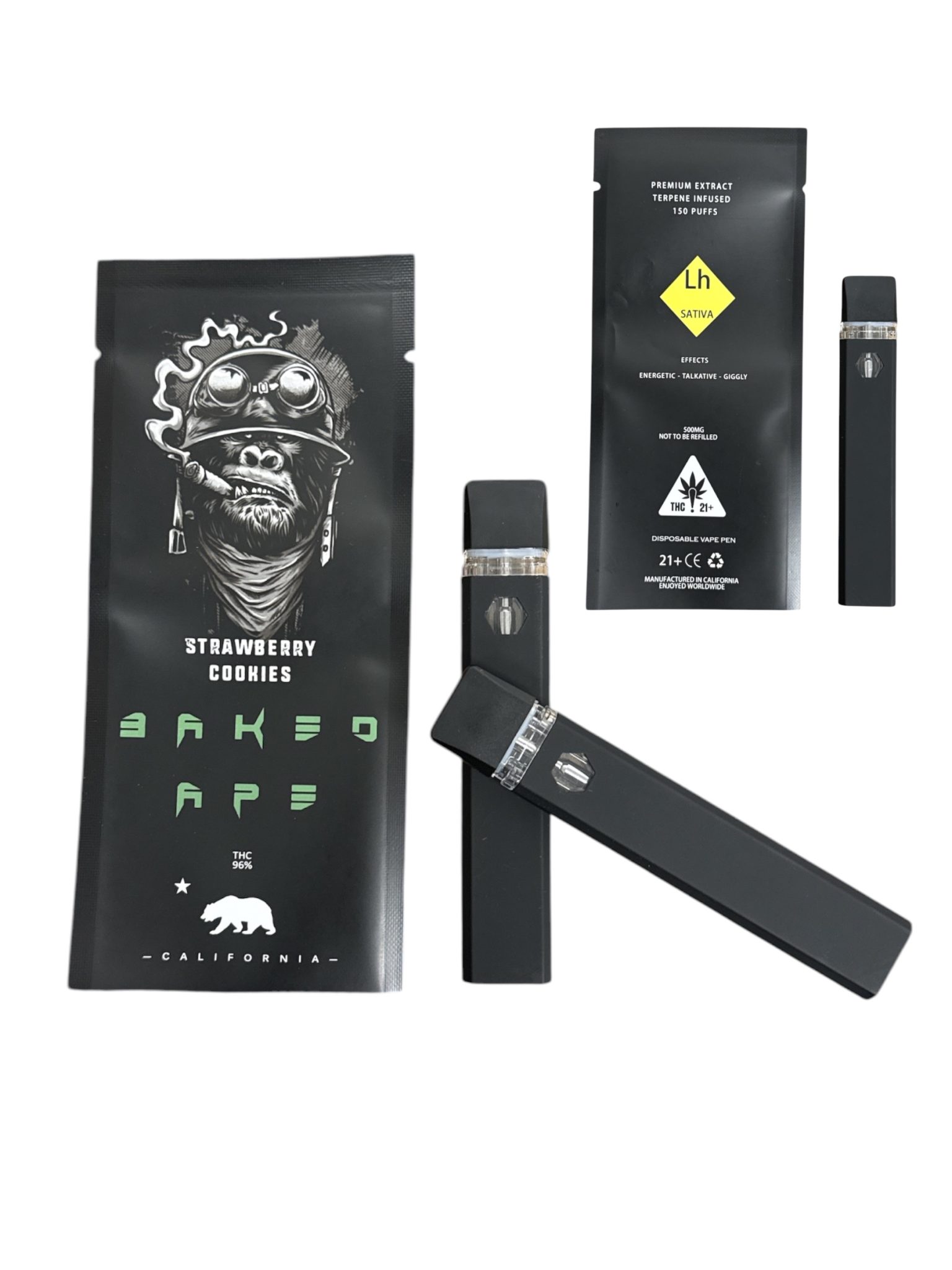 BAKED APE 0.5ML EMPTY (DABWOODS STYLE) - Image 2
