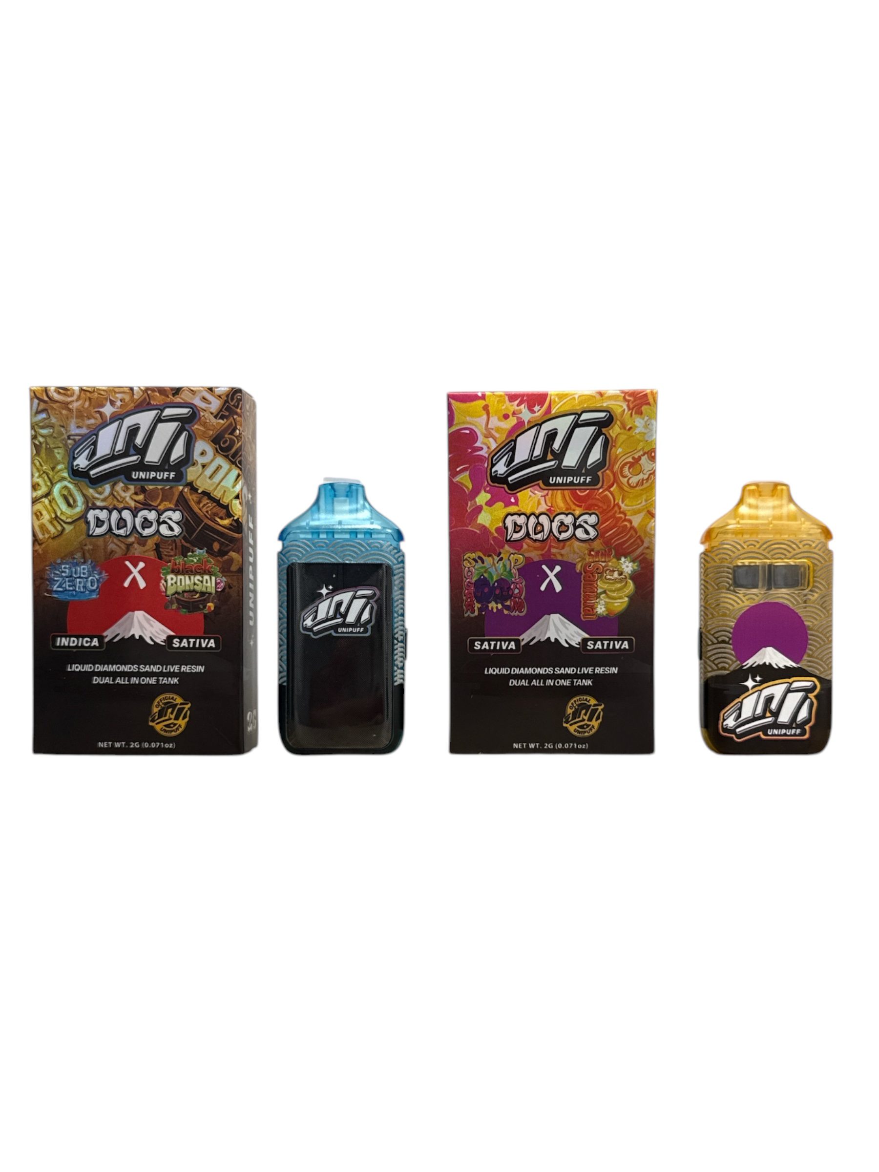 UNI PUFF DUOS (2ML EMPTY) - Image 2